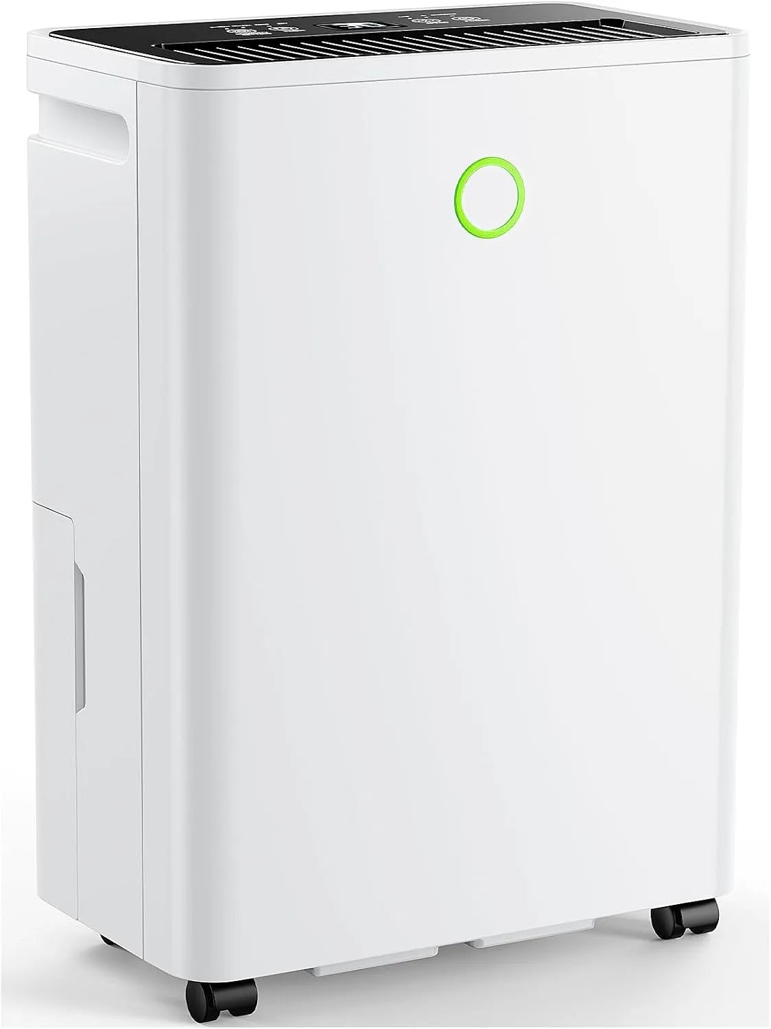 Compresseur 24H, Deshumidificateur d Air 12L, Jour avec, Drainage Continu, Capteur d'Humidité Auto, Minuterie, pour Maison, Bureau, Cave