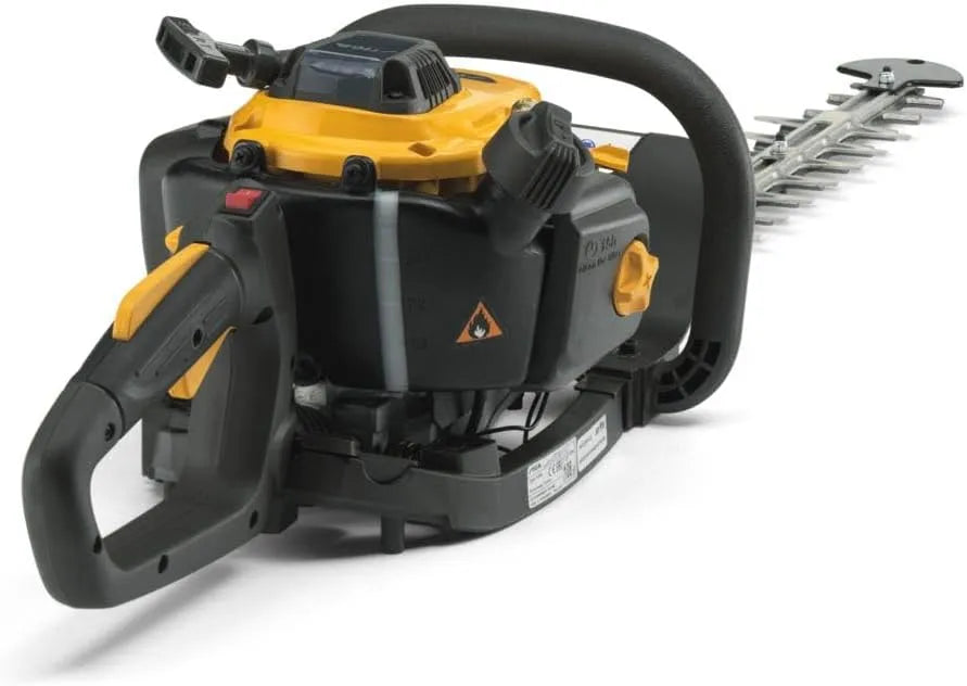 Stiga modèle, Taille-haie Thermique HT 525 cm3, Jaune, Taille-haie Thermique, Moteur léger de 22,5, 650 W, Lame Double Action de 60 cm