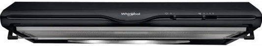 Modèle 270m3 WCN65FLK Hotte Visière, 60cm 270m3, 270m3/h, h finition noire