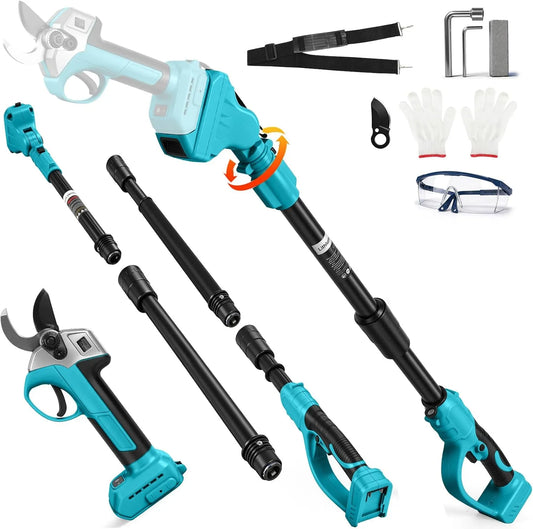 Makita, Sécateur électrique sans fil avec Perche télescopique pour 18 V