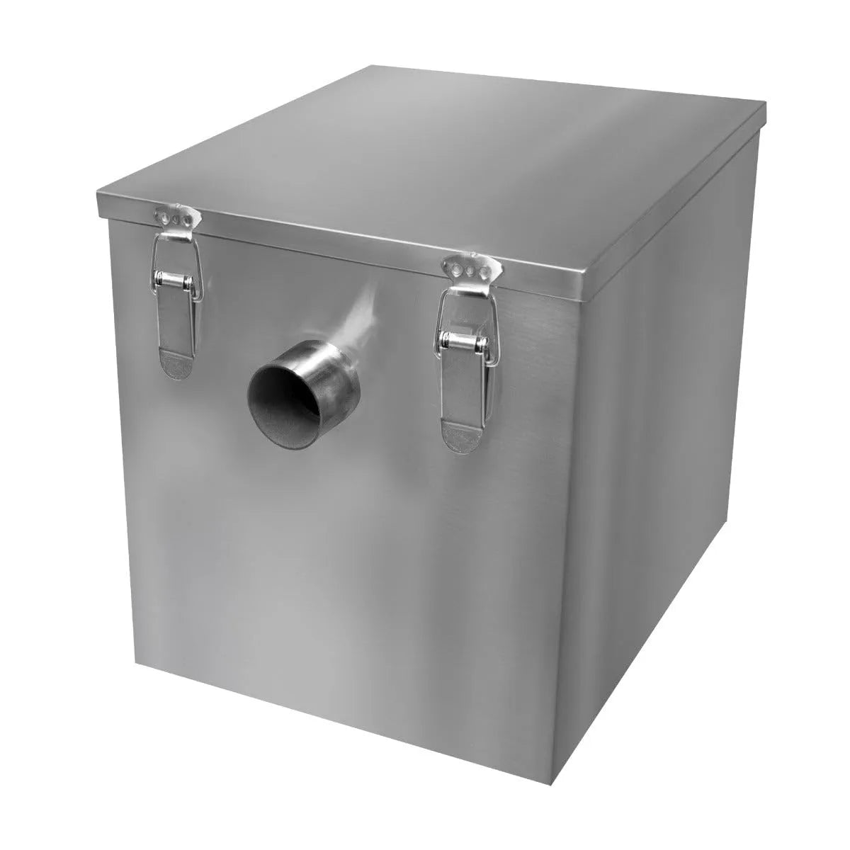 Séparateur de graisse, Commecial 35L en Acier Inoxydable Récupérateur Bac piège à Graisse, Bar, Sous Evier, Elimine les déchets de vos eaux