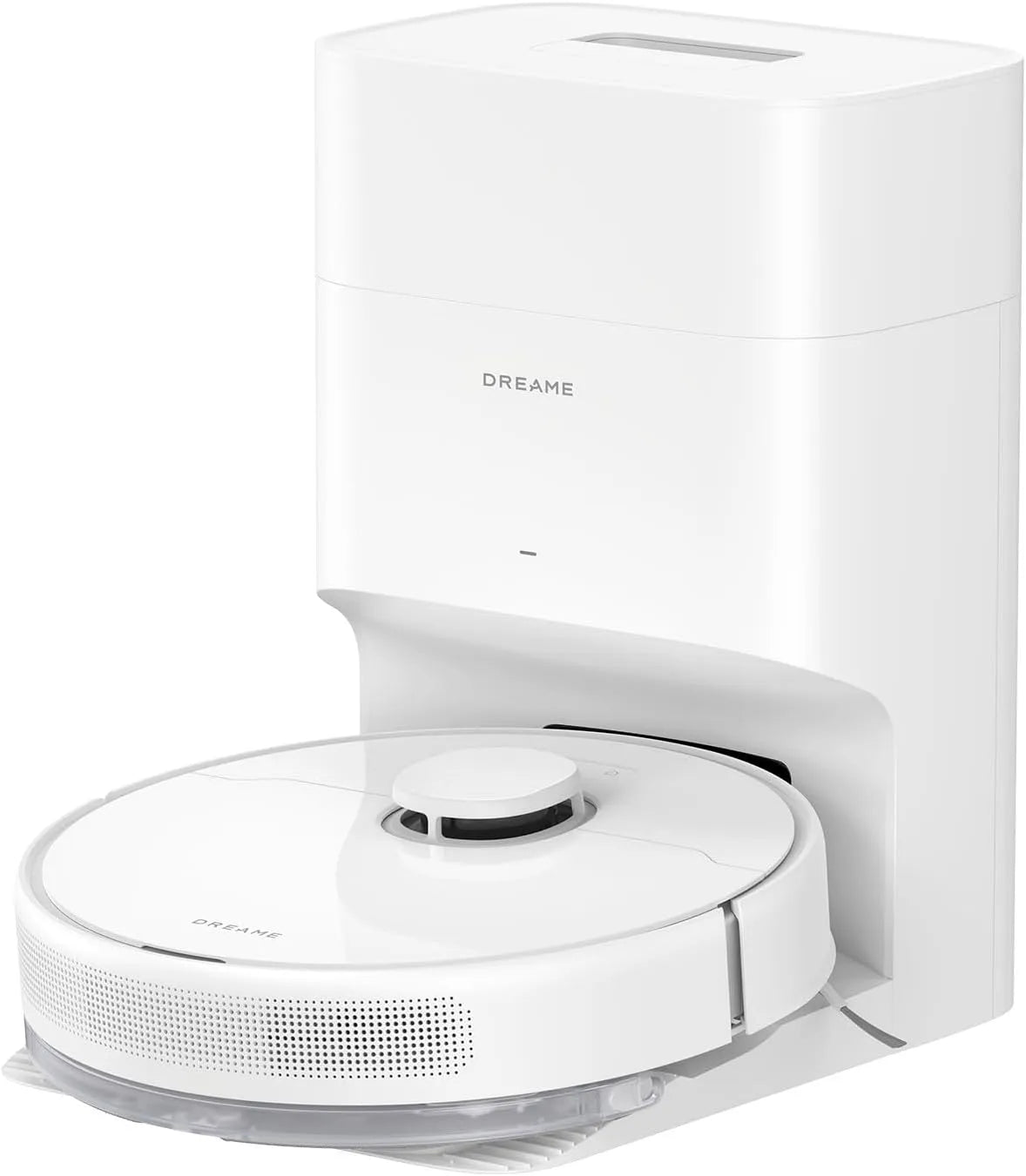 Dreame aspirateur D10, Plus Gen 2 Robot Laveur avec Vidange Automatique Poussière, Stocke jusqu'à 90 Jours de Poussière, Batterie 285 Min