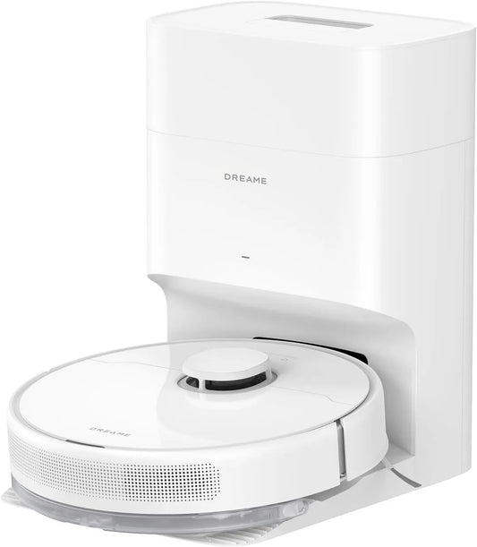 Dreame aspirateur D10, Plus Gen 2 Robot Laveur avec Vidange Automatique Poussière, Stocke jusqu'à 90 Jours de Poussière, Batterie 285 Min