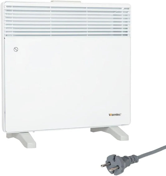 Radiateur, à convection autoportant à économie d'énergie, WARMTEC Chauffage électrique 2500 W, finition blanche