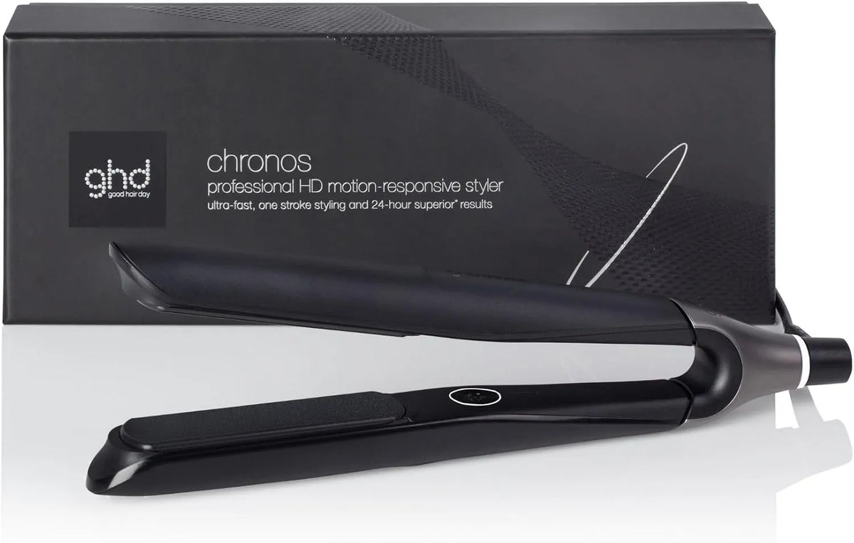 Ghd, Coiffage 3x plus rapide, 2x moins de frisottis, plus brillant, Lisseur cheveux chronos, Fer à lisser professionnel, sans chaleur extrême