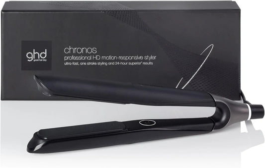 Ghd, Coiffage 3x plus rapide, 2x moins de frisottis, plus brillant, Lisseur cheveux chronos, Fer à lisser professionnel, sans chaleur extrême