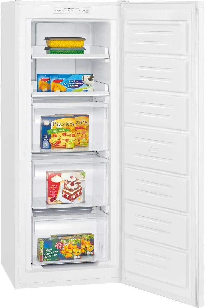 Bomann congélateur GS 7362, capacité 161L, Nofrost, Plus jamais décongeler, Fonction de congélation rapide, autonome, Total No Frost