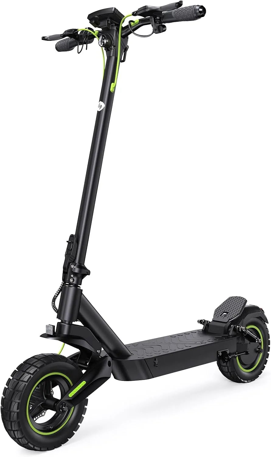 Trottinette électrique S10MAX isinwheel, Adulte 1000W, Autonomie 60KM, Pneus Tout Terrain 10', Batterie 54.6V 15Ah, modèle 60KM, Double Bras Oscillant