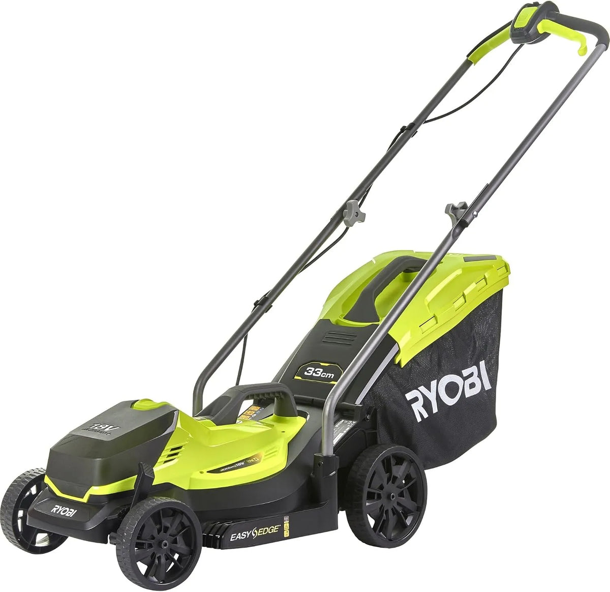 Ryobi tondeuse OLM1833B, poussée 18V OnePlus Coupe 33 cm, sans Batterie ni Chargeur